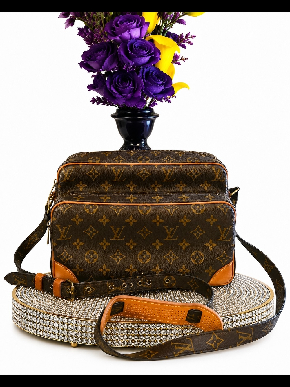 Louis Vuitton Monogram Nile Shoulder Bag